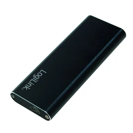 LogiLink UA0314 USB 3.1 Hard Drive Enclosure for M.2 SATA (NGFF) SSD Black