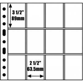 Ursae Minoris 3 D-Ring Large Format Zipper Binder for Up to 600 Sports/Trading Cards - Burgundy