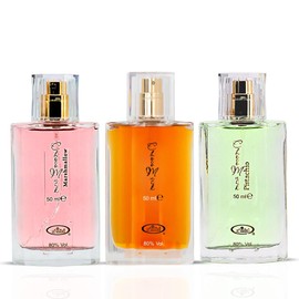 Al-Rehab Choco Musk Perfume - Original, Marshmallow & Pistachio Eau de Parfum Sprays 50ml (1.65 oz) | Gourmand Perfume with Chocolate & Vanilla | Long-Lasting Sweet Fragrances (Bundle)