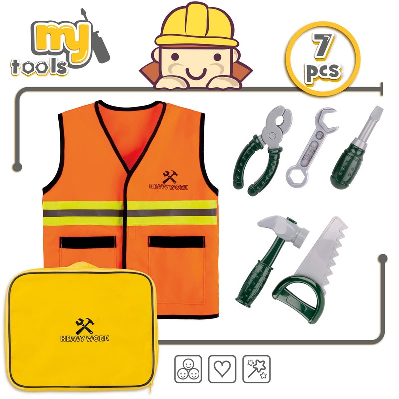 COLORBABY 49957 My Tools Set Engineer C/Maletin and Tools
