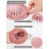 Hair Catcher Rubber Stopper Shower Drain Covers for Bathroom, Bathtub,