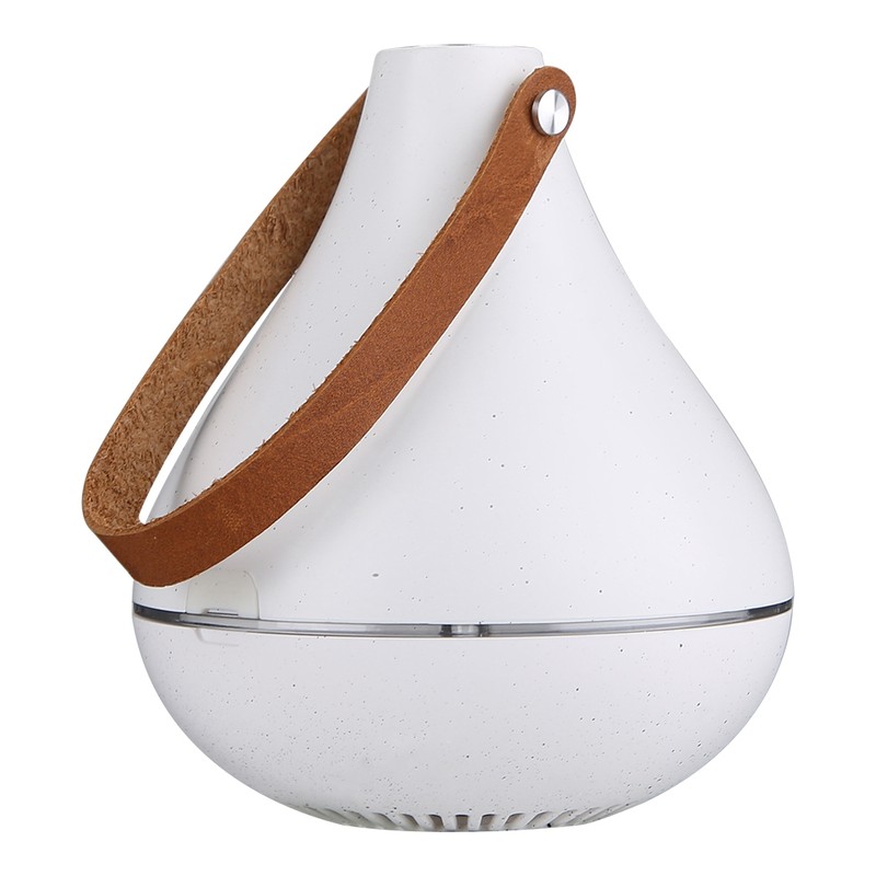 White ABS Mini Portable USB Charging Aromatherapy Essential Oil Diffuser