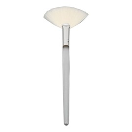 Makeup Brush,Face Mask Fan Brush Easy to Clean Boost Skincare Transparent Handle Cosmetic Flat Facial Brush for Beauty Salon Large