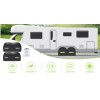 Generic Dual Axle Wheel Cover RV Tire Covers (2 Pack)