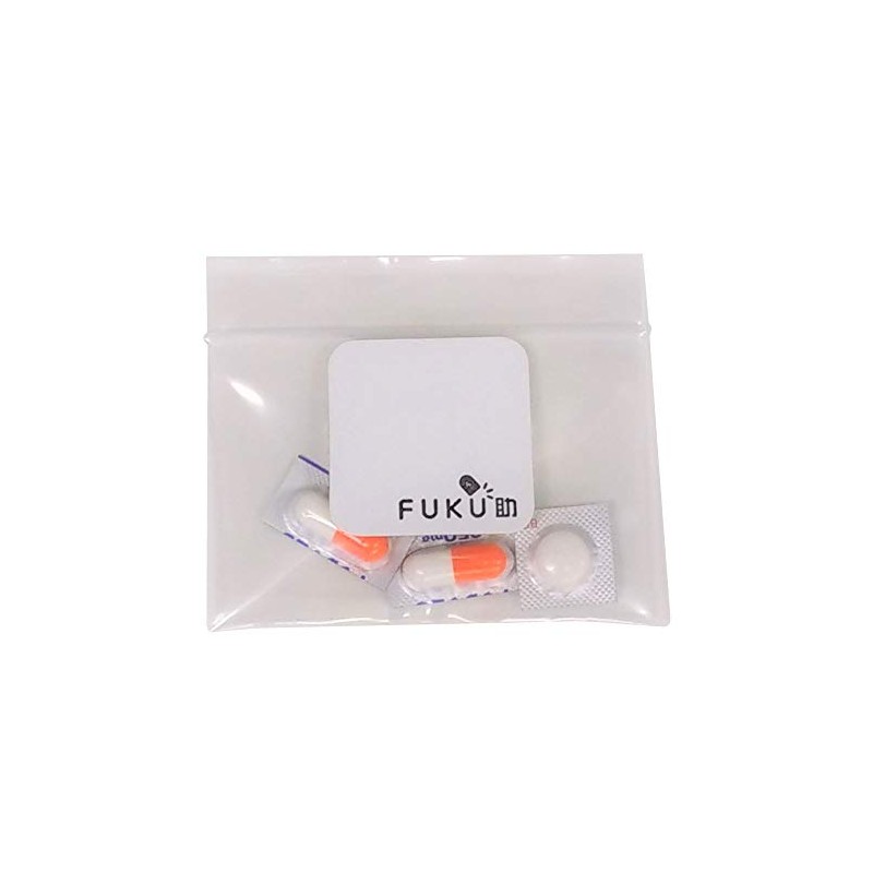 FUKU FK-Z01-30W Dedicated Zipper Bags (Rectangle Type, 30 Pieces)