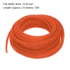 sourcing map Expandable Sleeving,3/8-inch 20ft Cable Sleeve, Orange