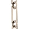 RCH Hardware CH-01-PN Brass Chandelier Chain, Polished Nickel (1 Foot)