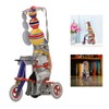 Elephant On Tricycle Tin Toy Retro Iron Handmade Elephant On