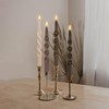 FLAMMUL Spiral Candles Twisted Candlesticks - Handmade Candlestick 10 Inch