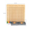 Wooden Multiplication Board Game