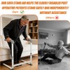 Stand Assist Aid for Elderly,Height Adjustable Mobility Standing Aid Rail