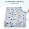 Yukkidds Moses Basket Sheets 2 Pack Pram Sheets Fitted Most