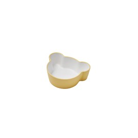 Tak JTN-0133-YL Kids Dish Bowl, Yellow, Bear SS