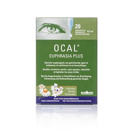 VEOS PHARMA - Schmierstoff Tropfen in Einzeldosis 20 x 0,5 ml, Augentropfen Gegen Rote Augen, Augentropfen Natur Trockene und Gereizte Augen