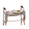 NOVA Medical Products Walker Tray with Two Cup Holders, Gray,