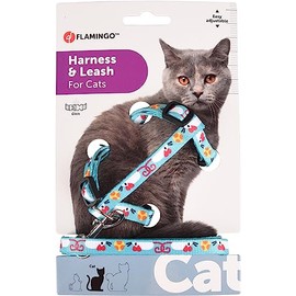 Cat Harness and Lead Arwen Pattern Mouse 20-35 cm 10 mm