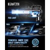 BEAMTECH 9006 Fog Light Bulbs,6500K 20000LM Plug Play Pack of