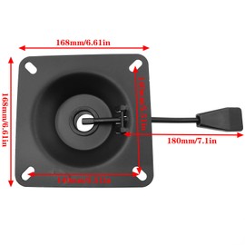 safycaby Office Chair Tilt Base Heavy Duty Control Lift Mechanism 5.5 Inches X 5.5 Inches Mounting Hole Office Chair Tilt Control Mechanism Replacement Parts