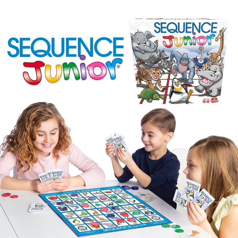 Goliath Games Sequence Junior | Classic Sequence Fun, Just for