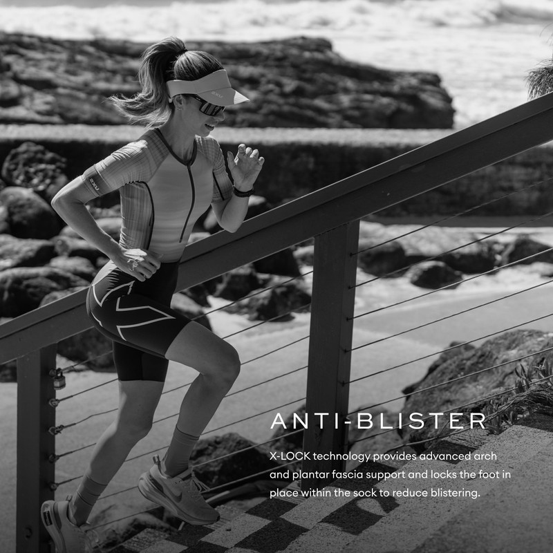 2XU Vectr Light Cushion Crew Socks (AU, Alpha, Small, Regular,