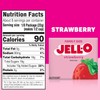 Jell-O Strawberry Artificially Flavored Gelatin Dessert Mix, Family Size, 6