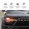 POETRYXIAO Bronco Headlight Guard Cover for 2021-2023 Ford Bronco,Headlight Lamp