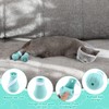 Hillban Cat Muzzle for Grooming with 4 Silicone Boots Breathable