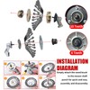 10 Inch Unbreakable Wired Trimmer Blade, Steel Wire Cutter Trimmer