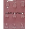 FORTUNE COOKIES Chocolate Candy Mold With © Molding Instruction -set