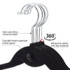 Faboer Velvet Hangers 100 Pack - Non-Slip Clothes Hangers with