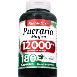 FITO MEDIC'S Fito Medic'S Lab | Pueraria Mirifica |180 Cápsulas | 12000 Mg | Pueraria Mirifica Cápsulas | Suplemento Para Mujer | Extracto Concentrado