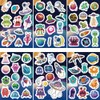 24 Sheets Alien Astronaut Make-A-Face Stickers Mix&Match Make Your Own