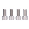 4-Piece Screws Set, Allen Screws with Hexagon Socket, A2 Stainless