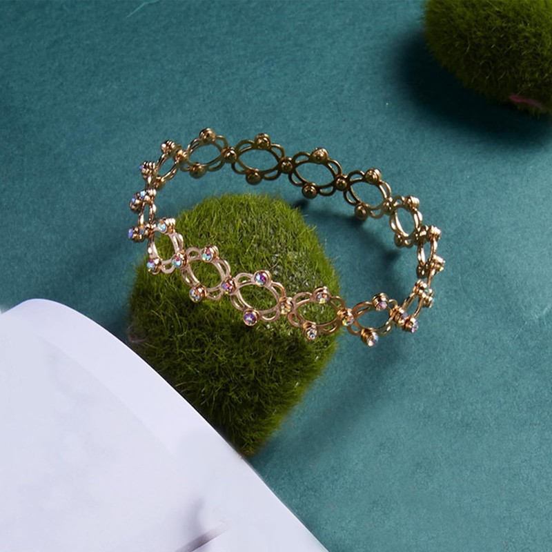 Frodete Expandable Ring Bracelet, Folding Retractable Ring Bracelet, Adjustable Transform