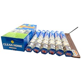 Cleam Home Incense Sticks and Incense Stick Holder Bundle Insence Insense SreeVani Incense Sticks