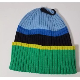 Crayola Kohls Knit Beanie Hat Striped Multicolor One Size Adult Unisex NEW