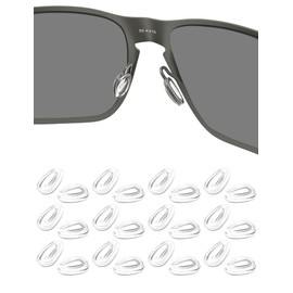 HILEEN 12 Pairs Replacement Nose Pads Nose Piece for Oakley Feedback OO4079 | Holbrook Metal OO4123 | Gauge 6 OO6038 | Gauge 8 OO4124 | Crosshair OO4060 OO6014 OO4069 | Elmont M L OO4119 Sunglass