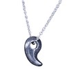 Ryuzu 950 Silver Men’s Three Sacred Treasures Pendant, Yashakui Magatama