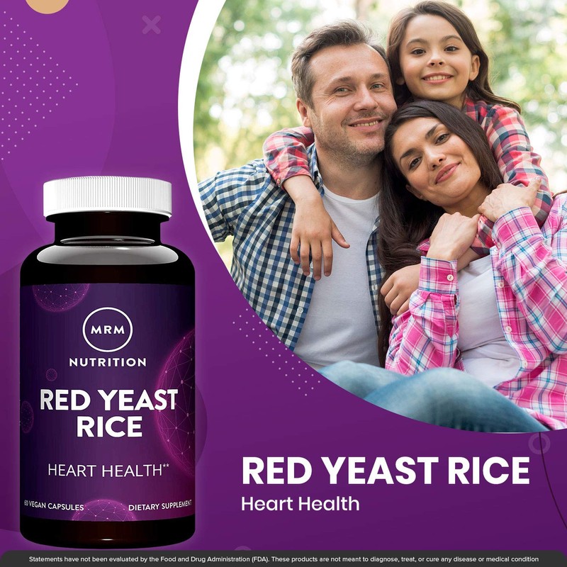 MRM Nutrition Red Yeast Rice | Monocolin K + Citrinin