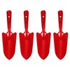sourcing map 4pcs Mini Colorful Metal Hand Shovel 11" x