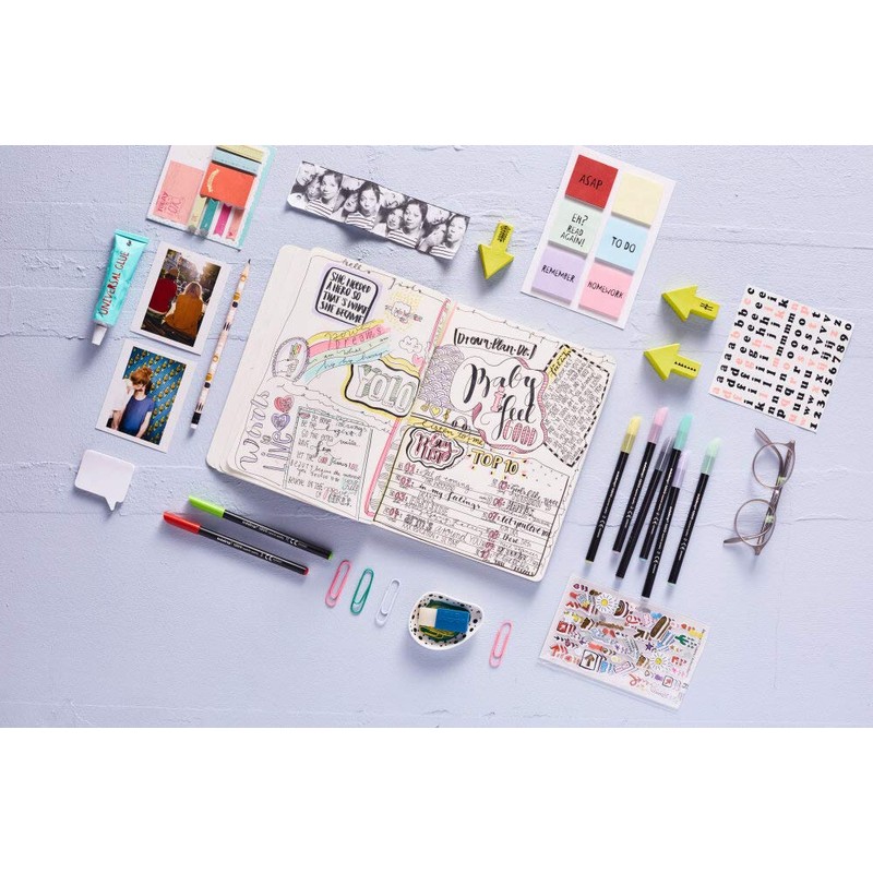 edding 1200 Colour Pen Fine - Black - 1 Pen