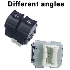 ERMWALR Car electric window control switch Electric window control button 254118722R Car window switch is suitable for Renault Clio Mk1 MK3 Mk4