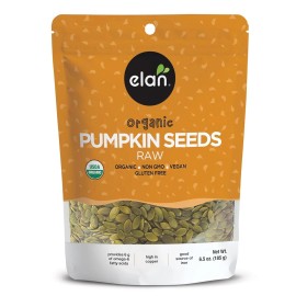 Elan Organic Pumpkin Seeds 6.5 oz (Pack of 8)