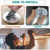 MoKongFu Black Finish Under Cabinet Puck Light 3W Mounted LED