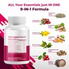 NURAFUSE Kidney Cleanse Detox Cranberry Dandelion - Supports Kidney Function,