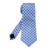 Secdtie Corbata de seda tejida jacquard a rayas grandes para