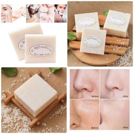 2 Pack. Jabón de Leche de Arroz tailandes, Jabón Blanqueador Hidratante con Colágeno. Blanquea e hidrata la piel. Incluye 2 unidades