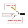 16Pin Retain OEM Fatory Car Parking Reverse Backup Rearview Camera