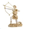 BeautifulGreekStatues Goddess Artemis Diana Greek Statue Nature Moon Gold Tone