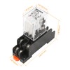 Weasch 2Pcs Electromagnetic Power Relay, HH52PL, AC 24V Coil, DPDT